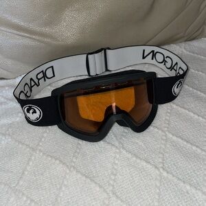 Dragon Ski Goggles with Orange Lens